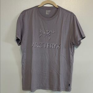 Arc’Teryx Arc'Word Cotton T-Shirt Women’s Purple Size Large